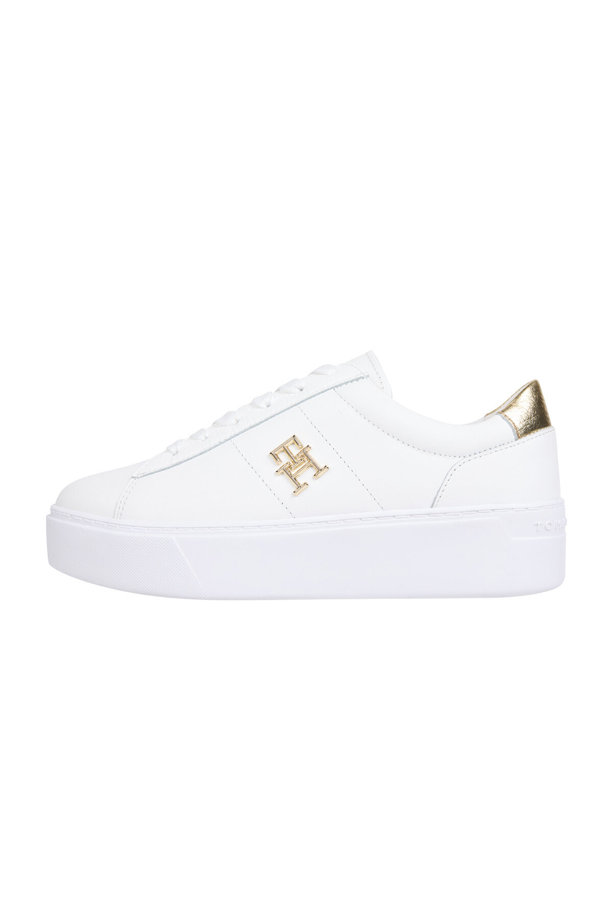 Tommy Hilfiger Kadın Platform Court Metallics Ayakkabı FW0FW08648YBS