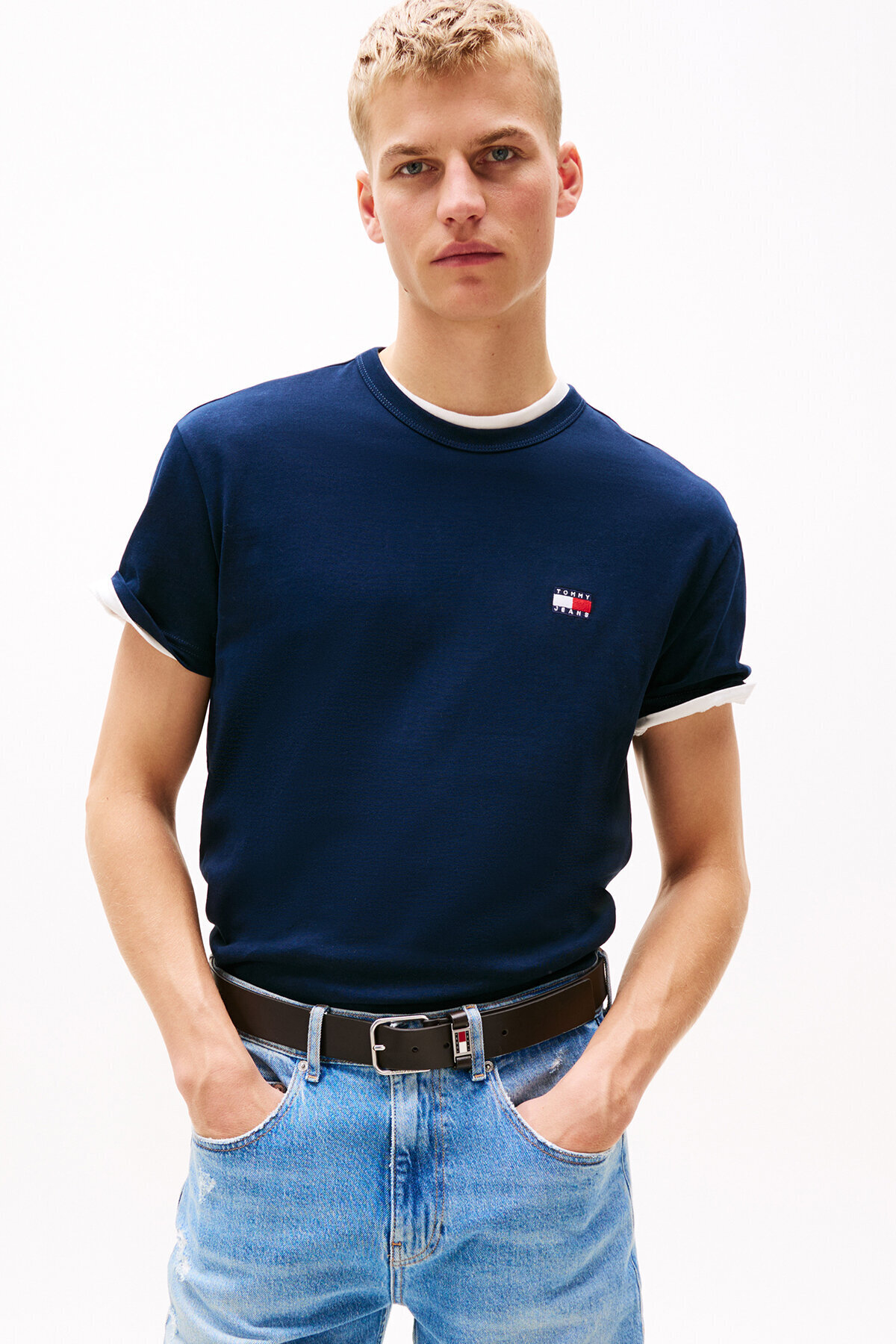 Tommy Jeans Erkek Tişört DM0DM20322