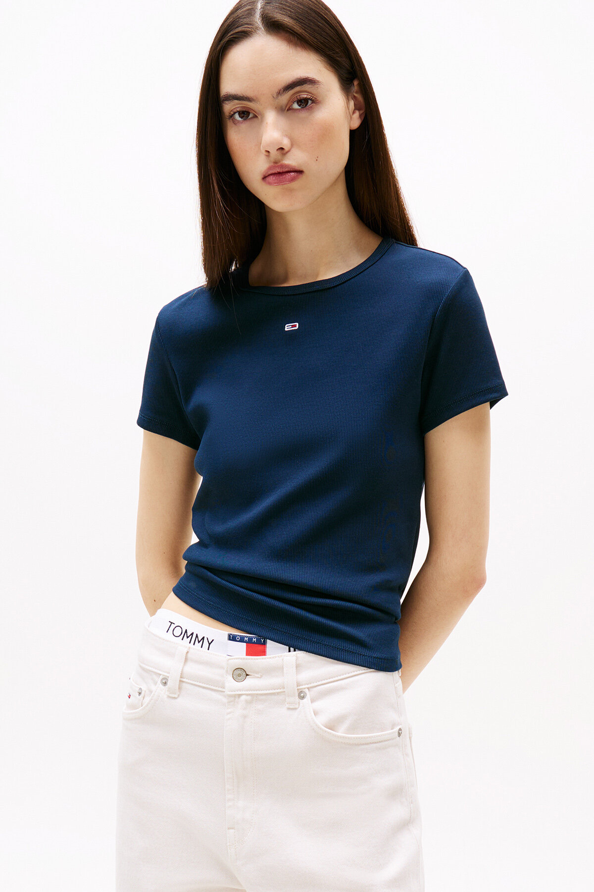 Tommy Jeans Kadın Tişört DW0DW17383