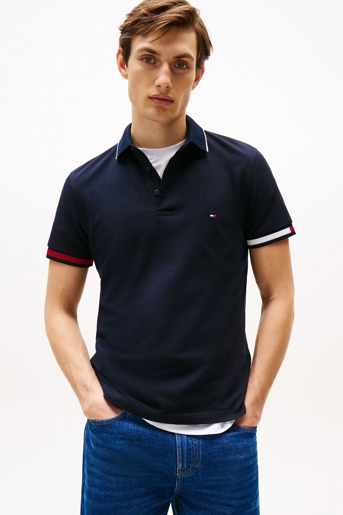 Tommy Hilfiger Erkek Tişört MW0MW38458