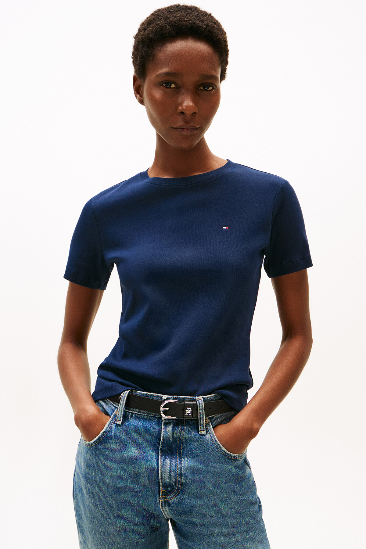 Tommy Hilfiger Kadın Tişört WW0WW40587