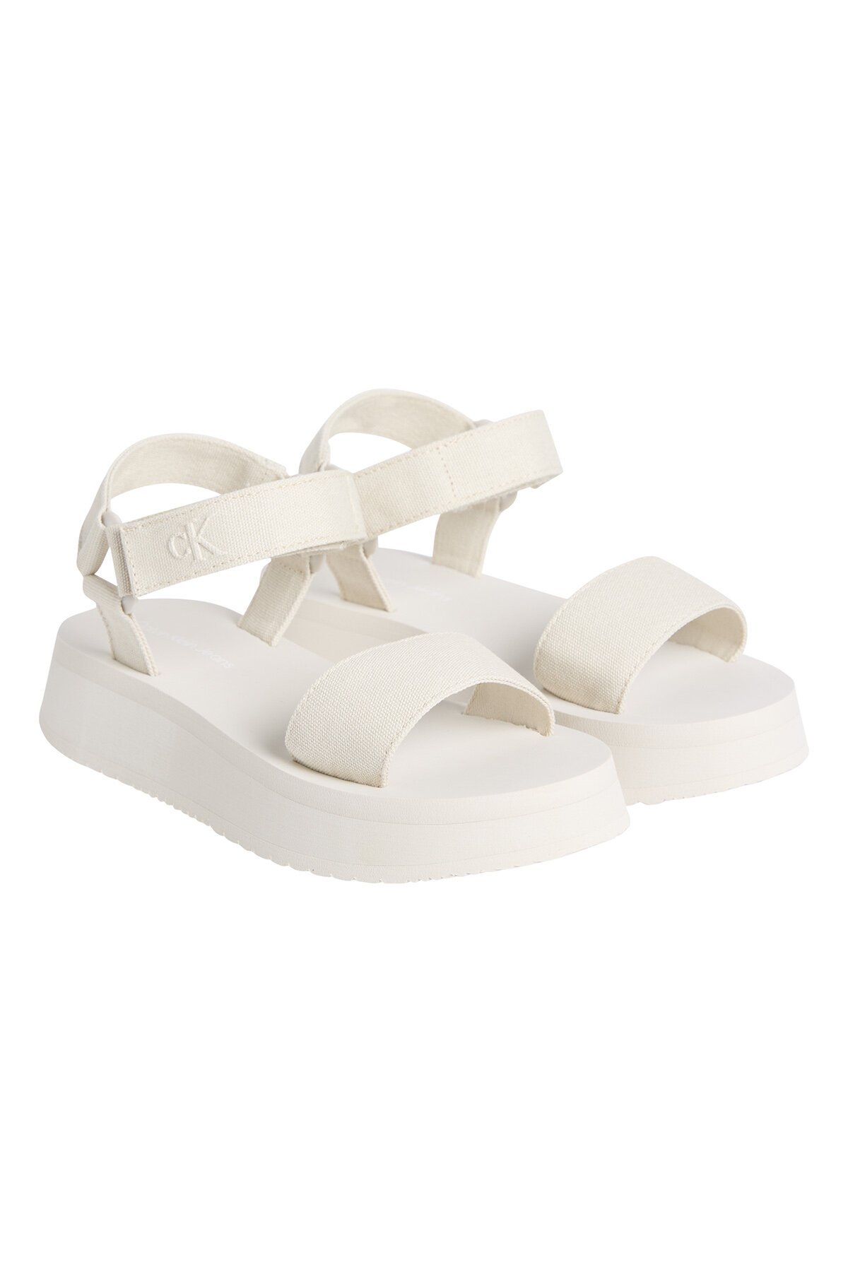 Calvin Klein Jeans Kadın Sandal Velcro Webbing Sandalet YW0YW01693AEO