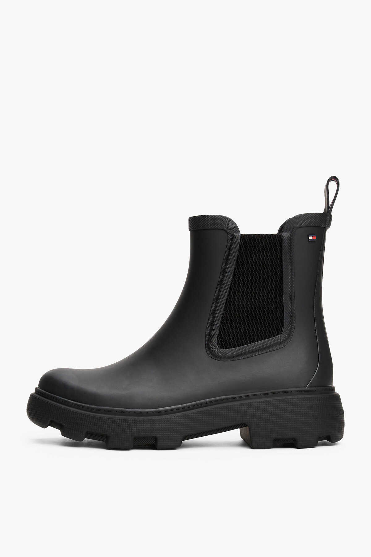 Tommy Hilfiger Kadın Rubber Flag Cleated Rainboot Bot FW0FW08637BDS