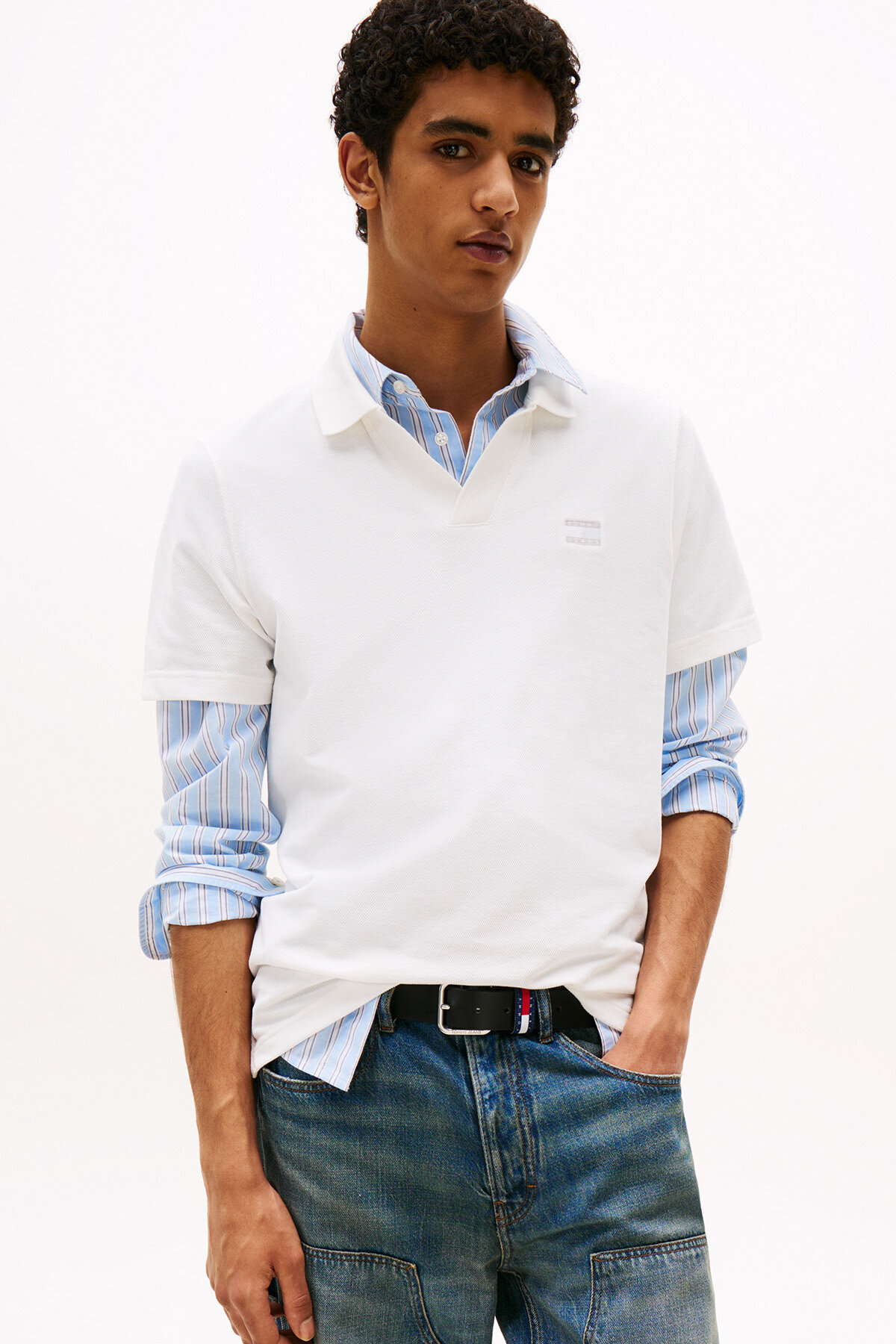 Tommy Jeans Erkek Tişört DM0DM21657