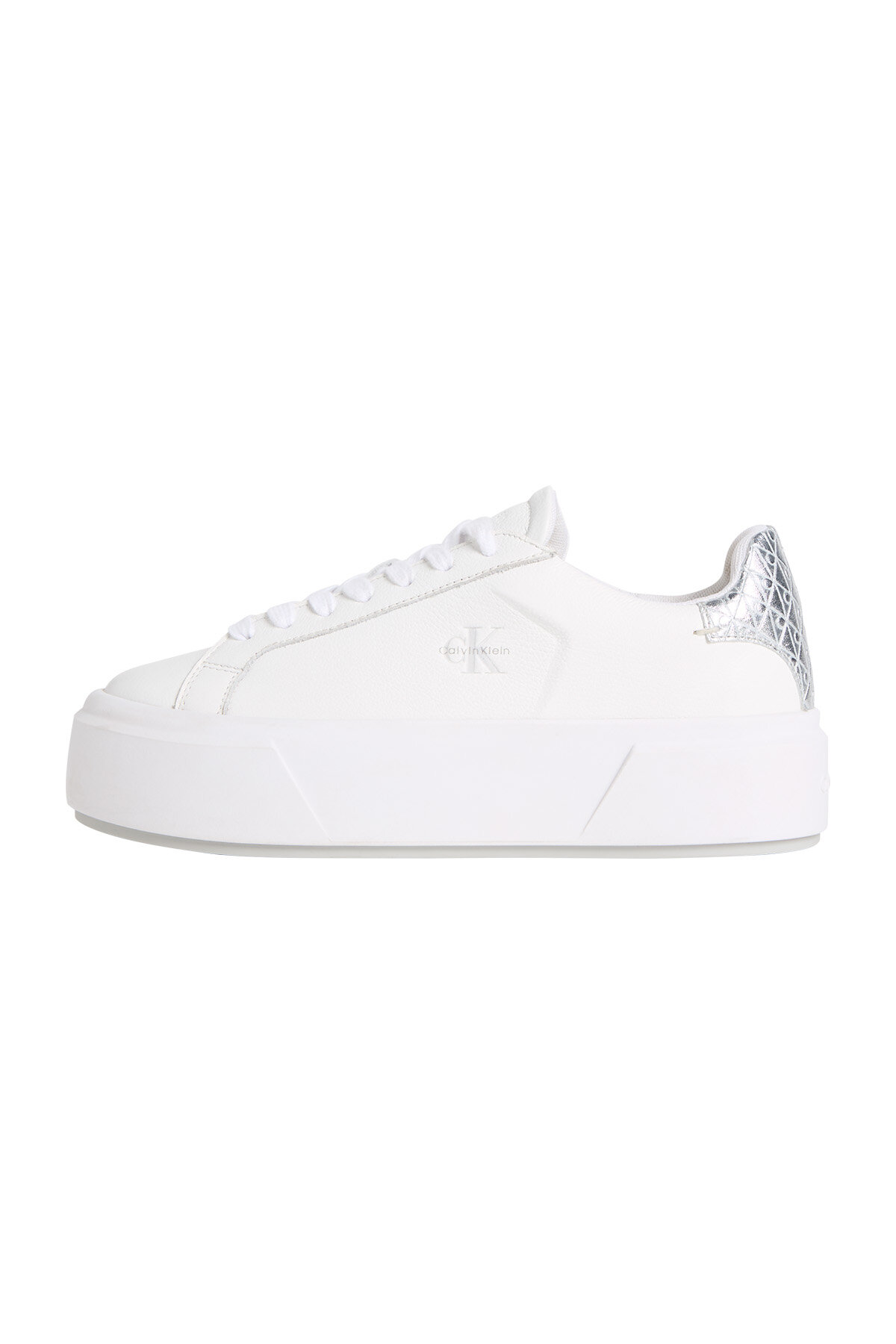 Calvin Klein Kadın Flatform Laceup Lth Met Ayakkabı YW0YW019290LC