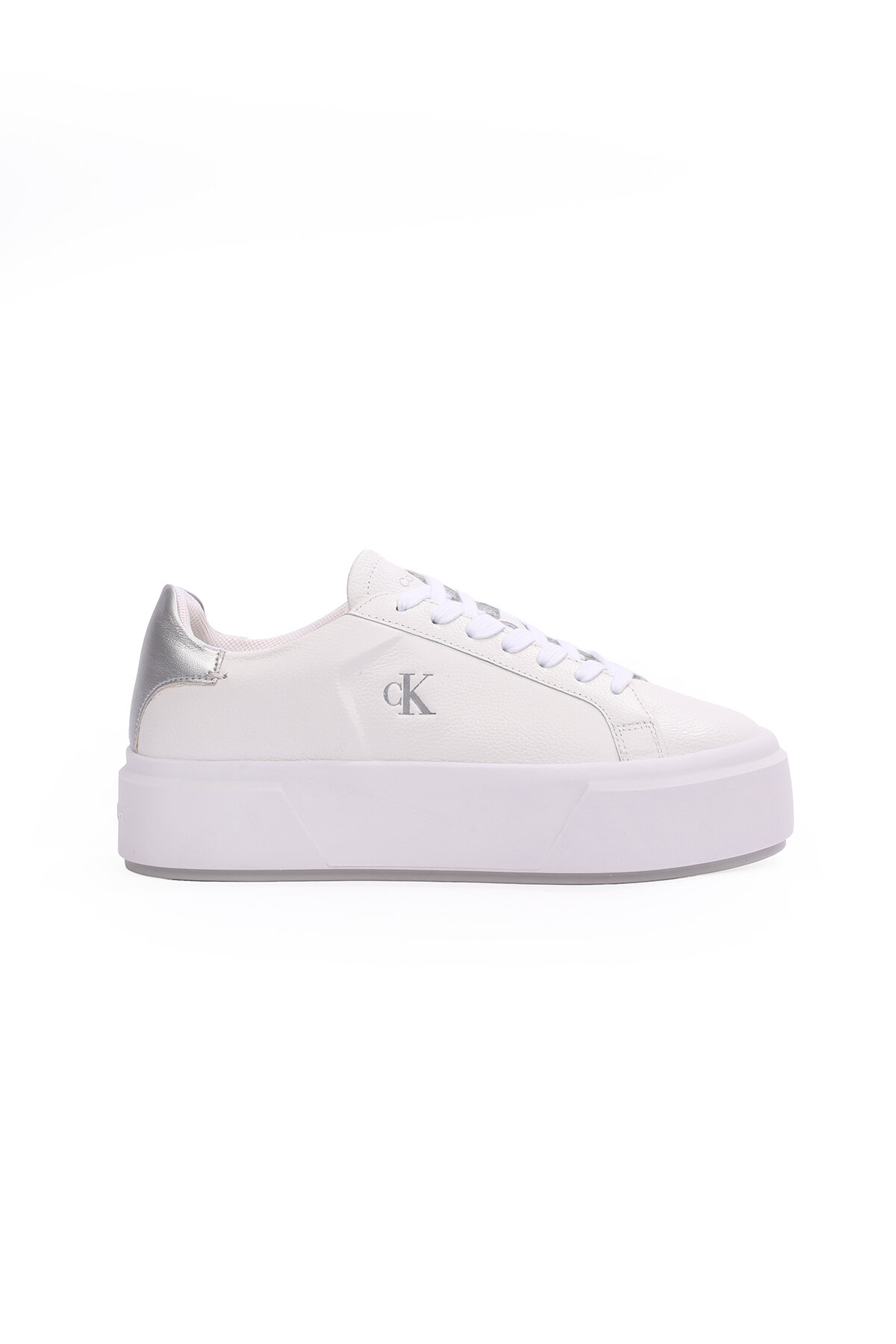 Calvin Klein Kadın Flatform Laceup Lth Met Ayakkabı YW0YW019290LC