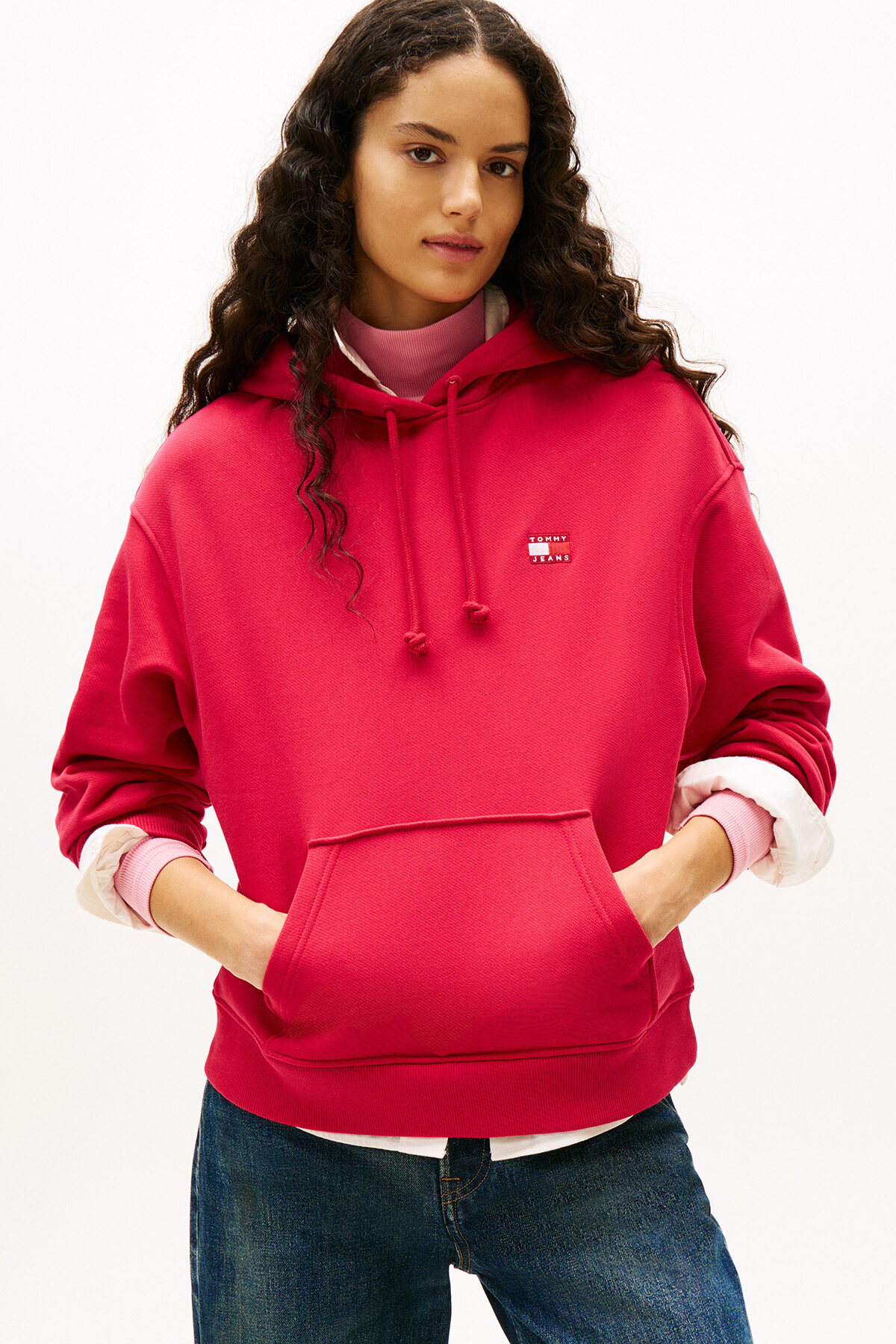 Tommy Jeans Kadın Sweatshirt DW0DW19414