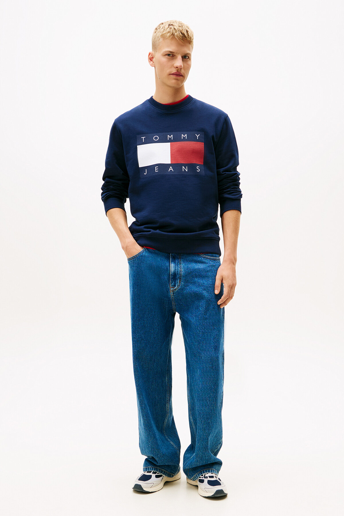 Tommy Jeans Erkek Sweatshirt DM0DM22643