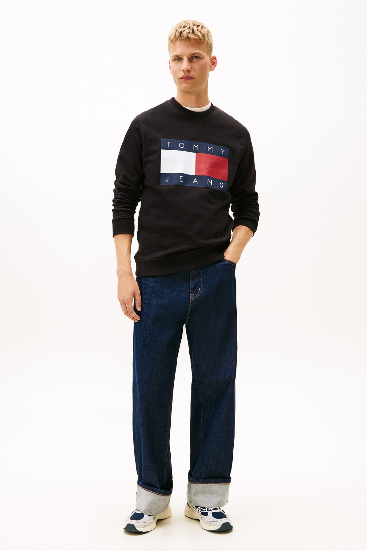 Tommy Jeans Erkek Sweatshirt DM0DM22643