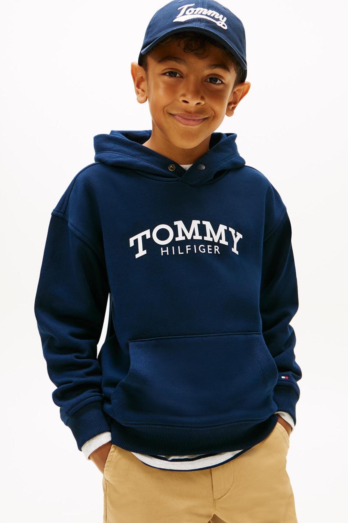 Tommy Hilfiger Erkek Çocuk Sweat KB0KB10028