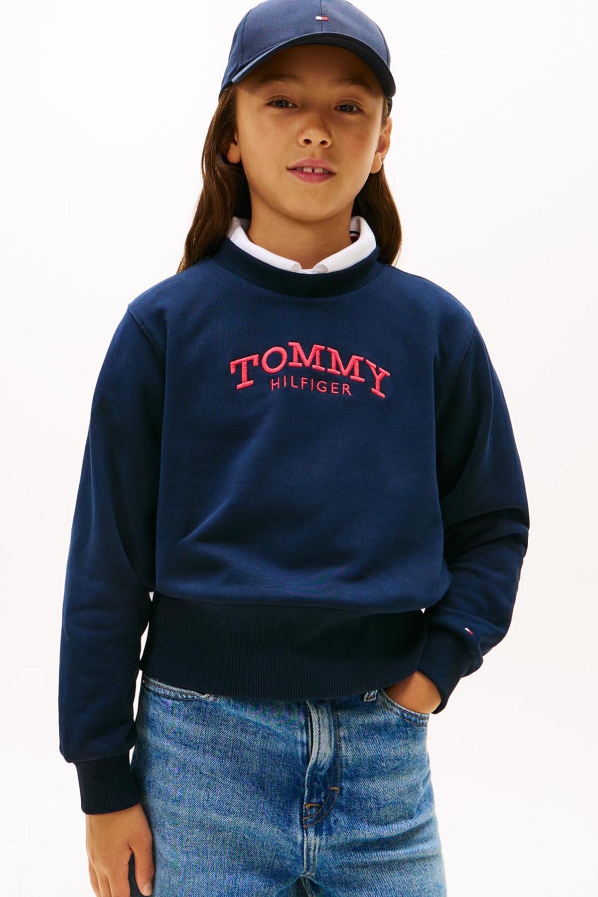 Tommy Hilfiger Kız Çocuk Sweat KG0KG08989