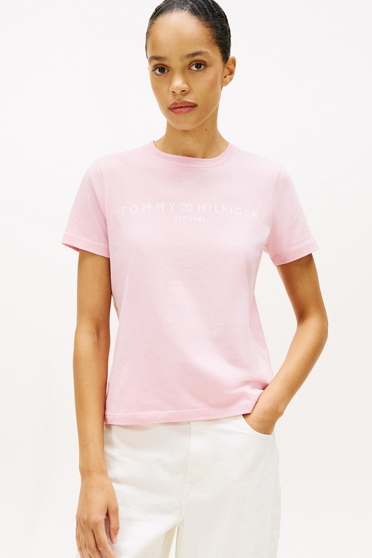 Tommy Hilfiger Kadın Tişört WW0WW40276