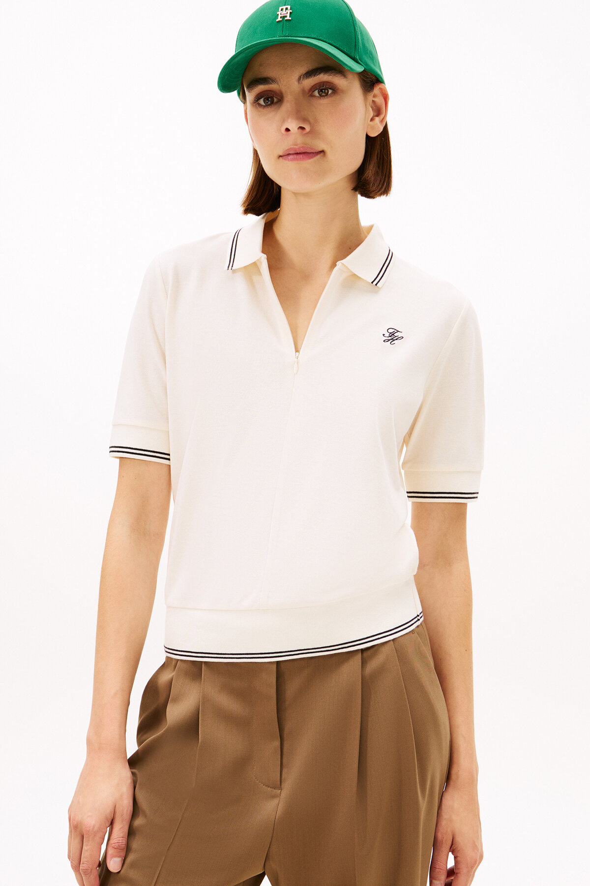 Tommy Hilfiger Kadın Tişört WW0WW47853