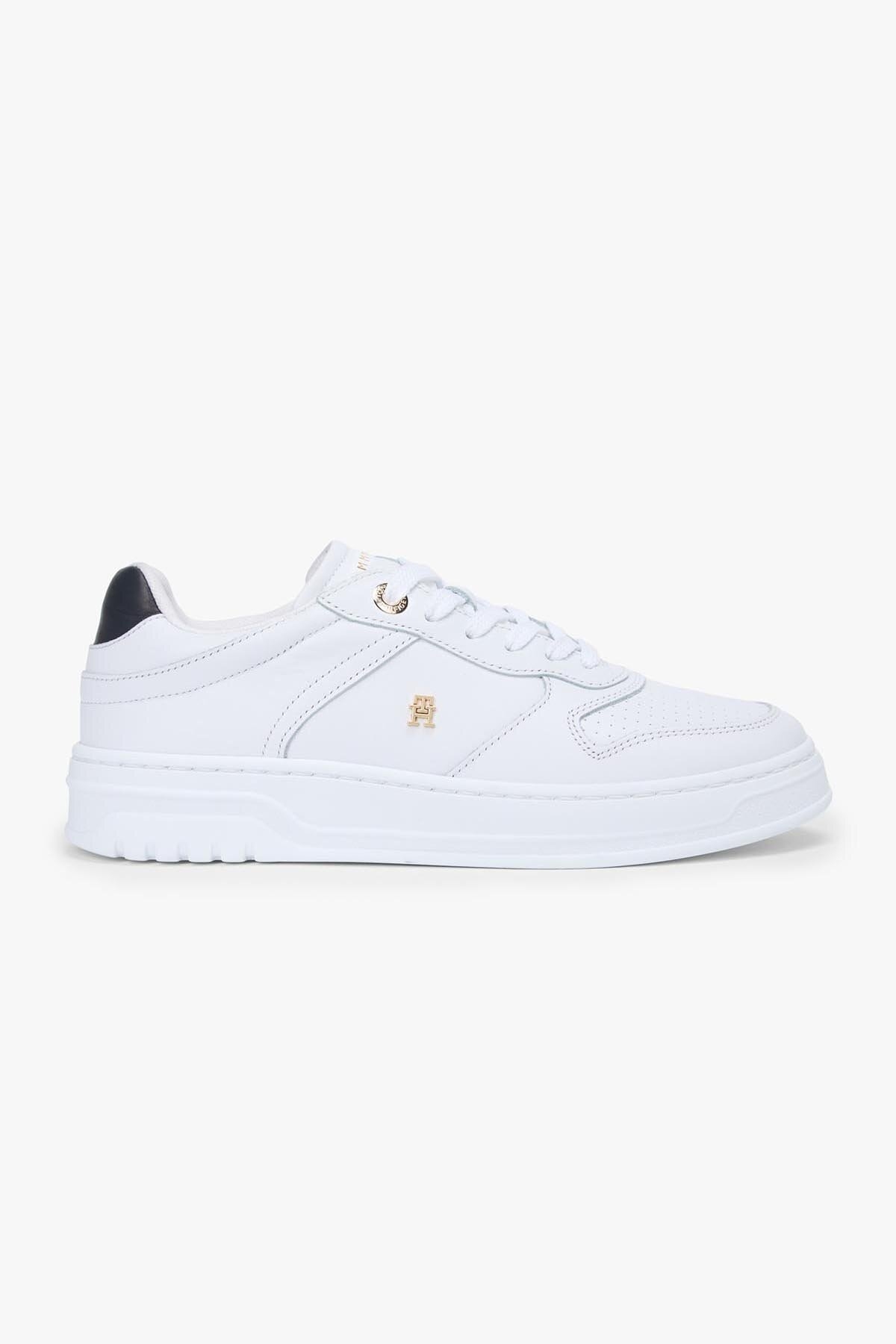 Tommy Hilfiger Kadın Sporty Cupsole Corp Ayakkabı FW0FW09025YBS