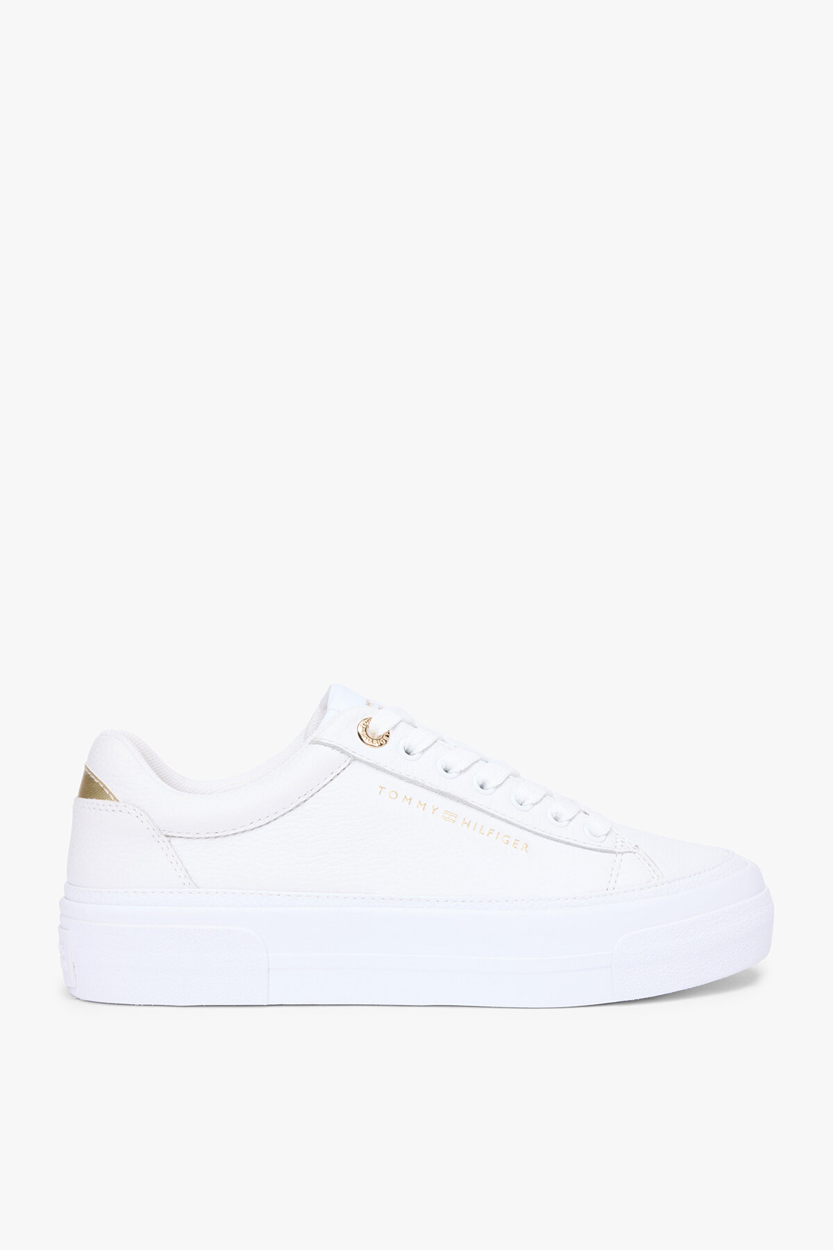 Tommy Hilfiger Kadın Platform Sneaker Tumbled Ltr Ayakkabı FW0FW09018YBS