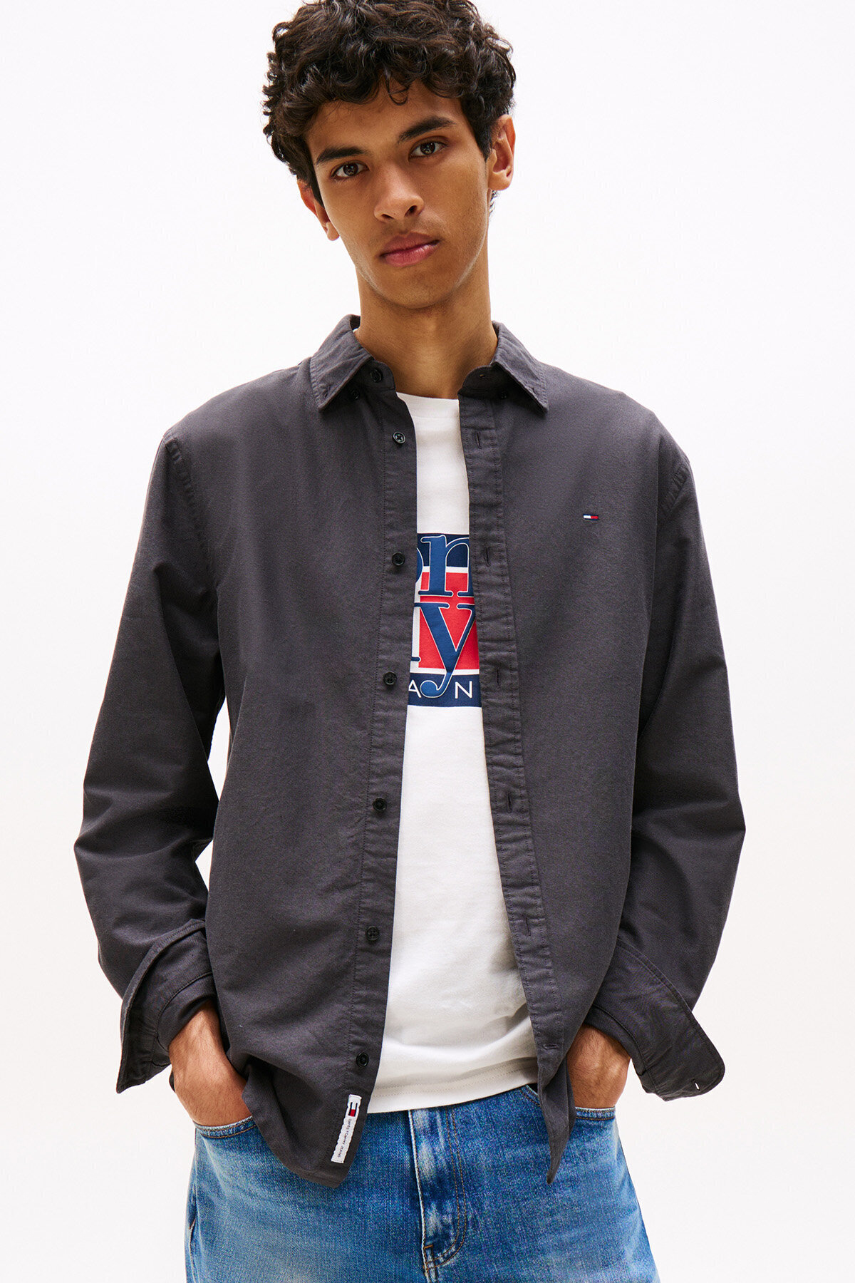 Tommy Jeans Erkek Gömlek DM0DM21298