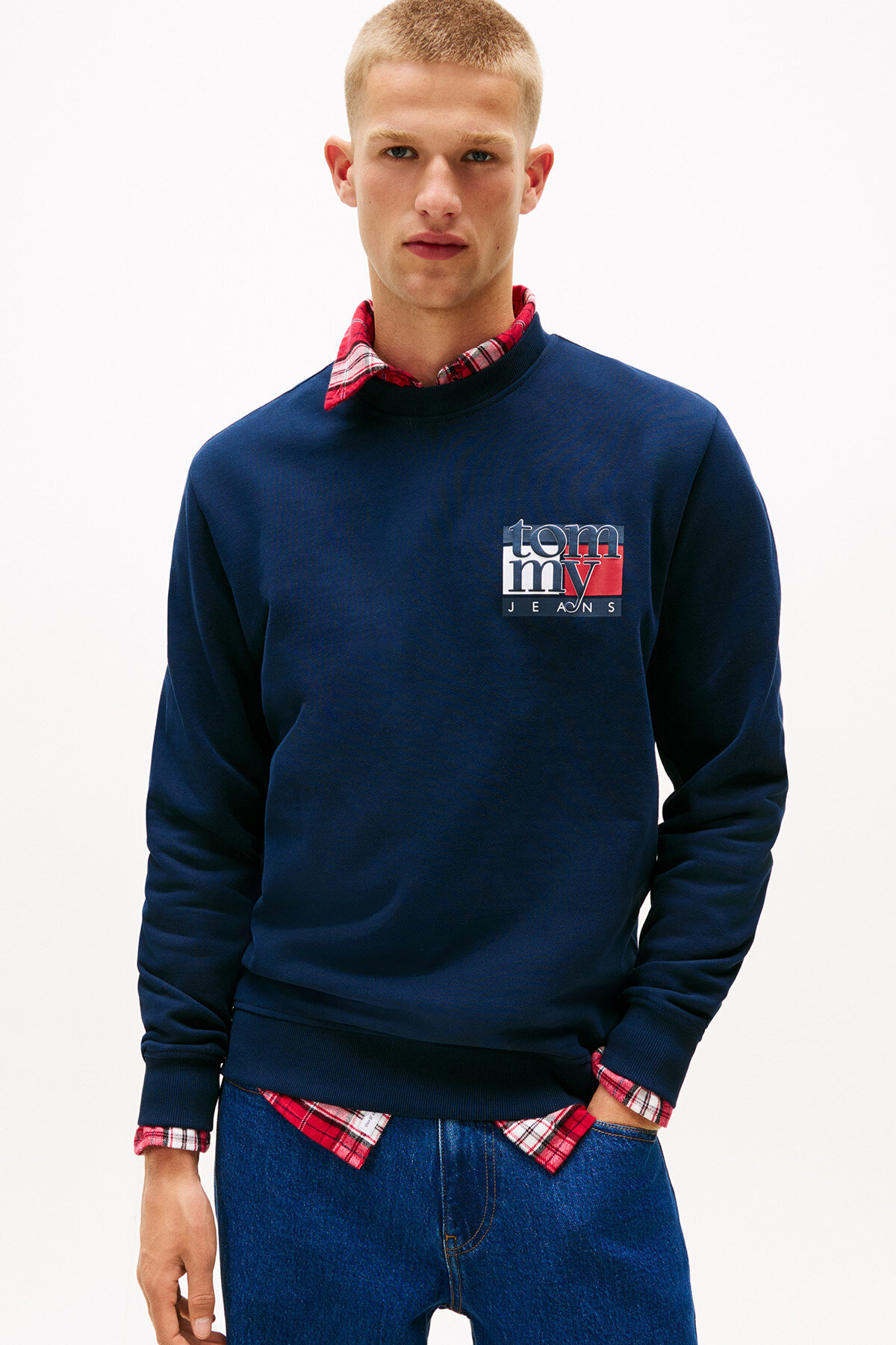 Tommy Jeans Erkek Sweatshirt DM0DM22093