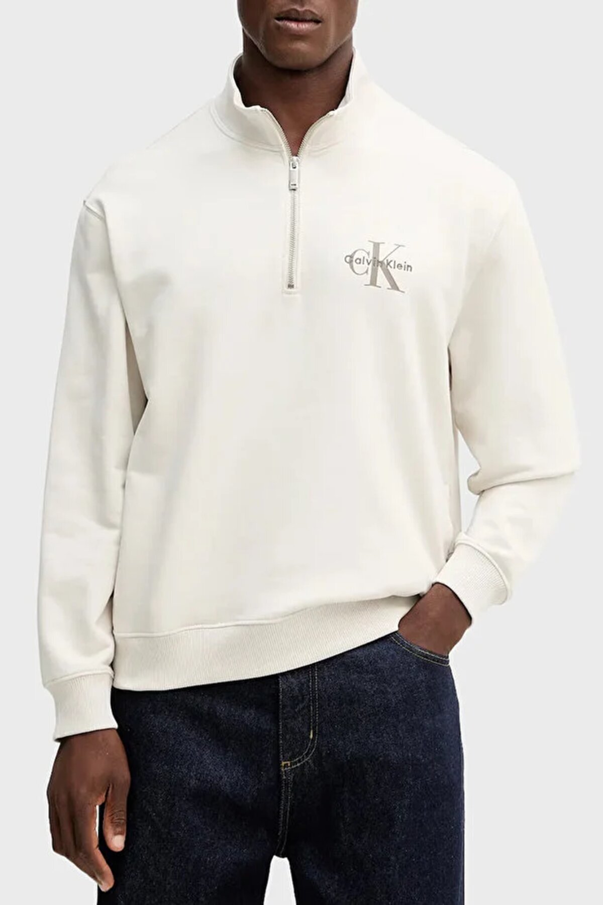 Calvin Klein Jeans Erkek Sweatshirt LV04RD244G