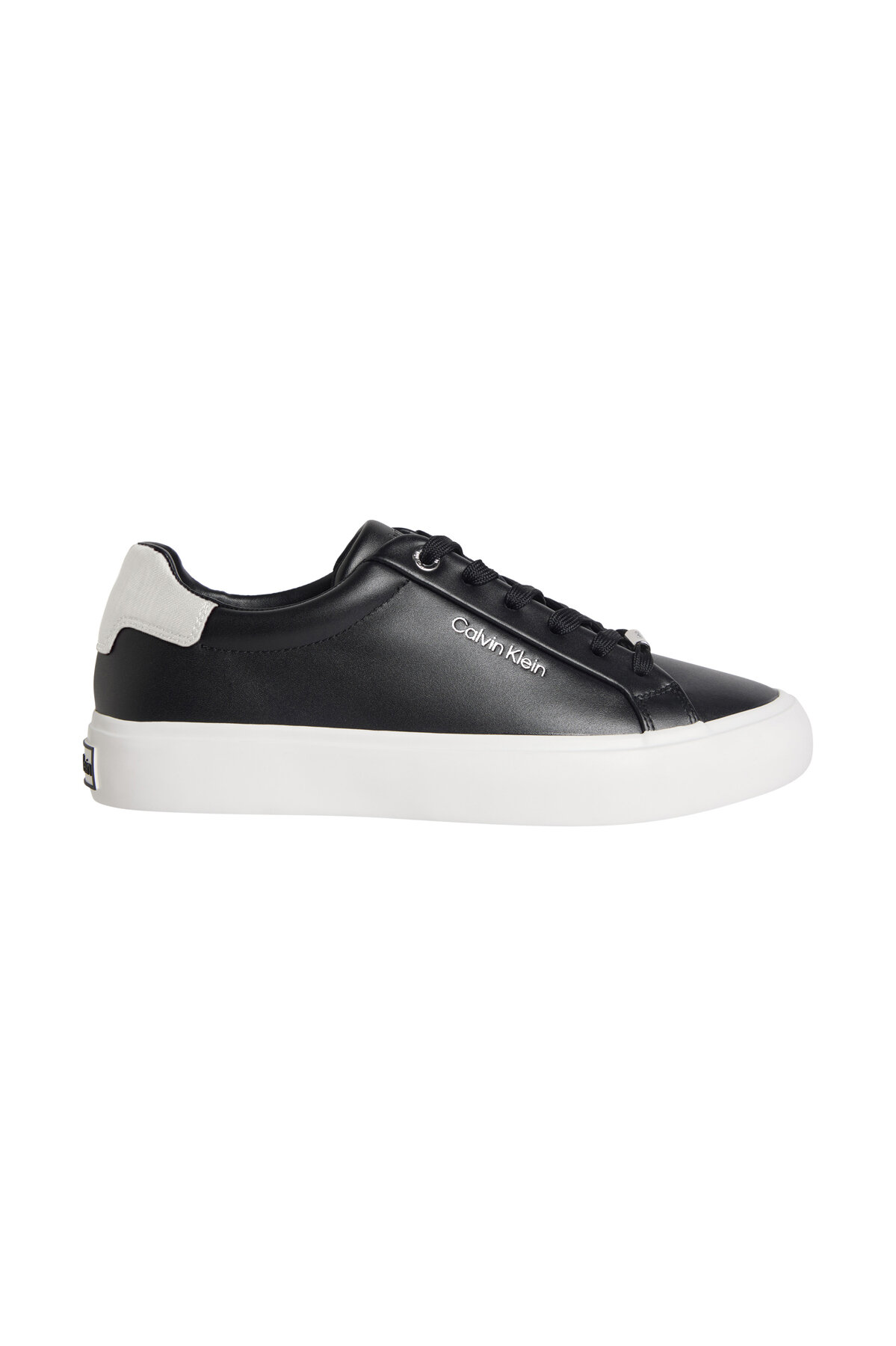 Calvin Klein Kadın Vulc Laceup Lth Moire Bt Ayakkabı HW0HW027470GK