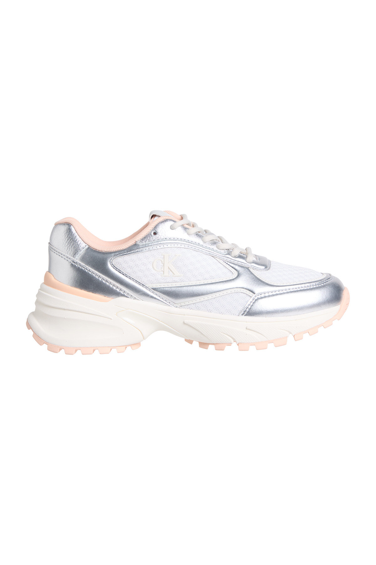 Calvin Klein Jeans Kadın Hike Runner Laceup Mesh Mix Met Ayakkabı YW0YW020630I7