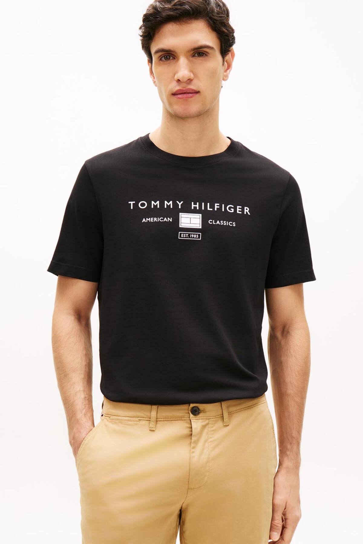 Tommy Hilfiger Erkek Tişört MW0MW42365