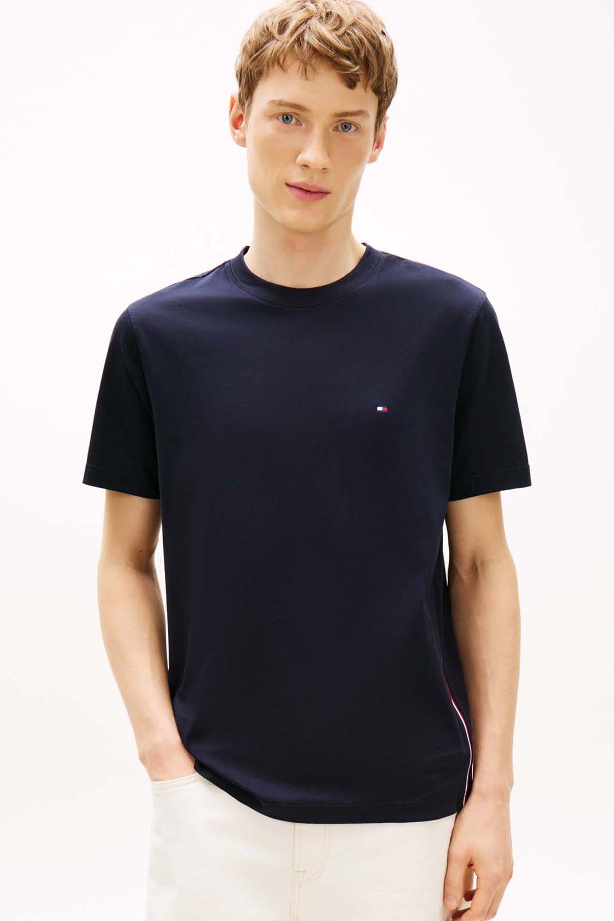 Tommy Hilfiger Erkek Tişört MW0MW42393