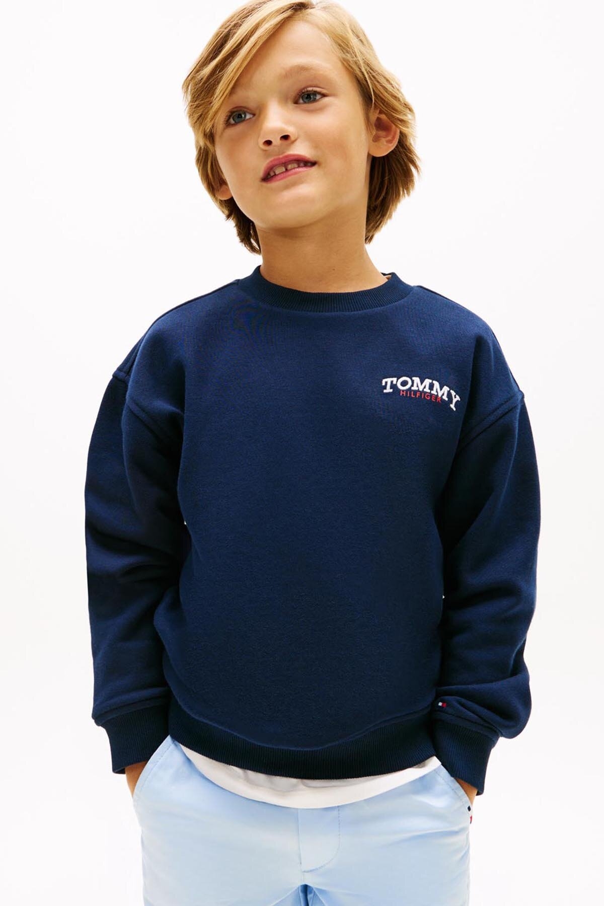 Tommy Hilfiger Erkek Çocuk Sweat KB0KB10255