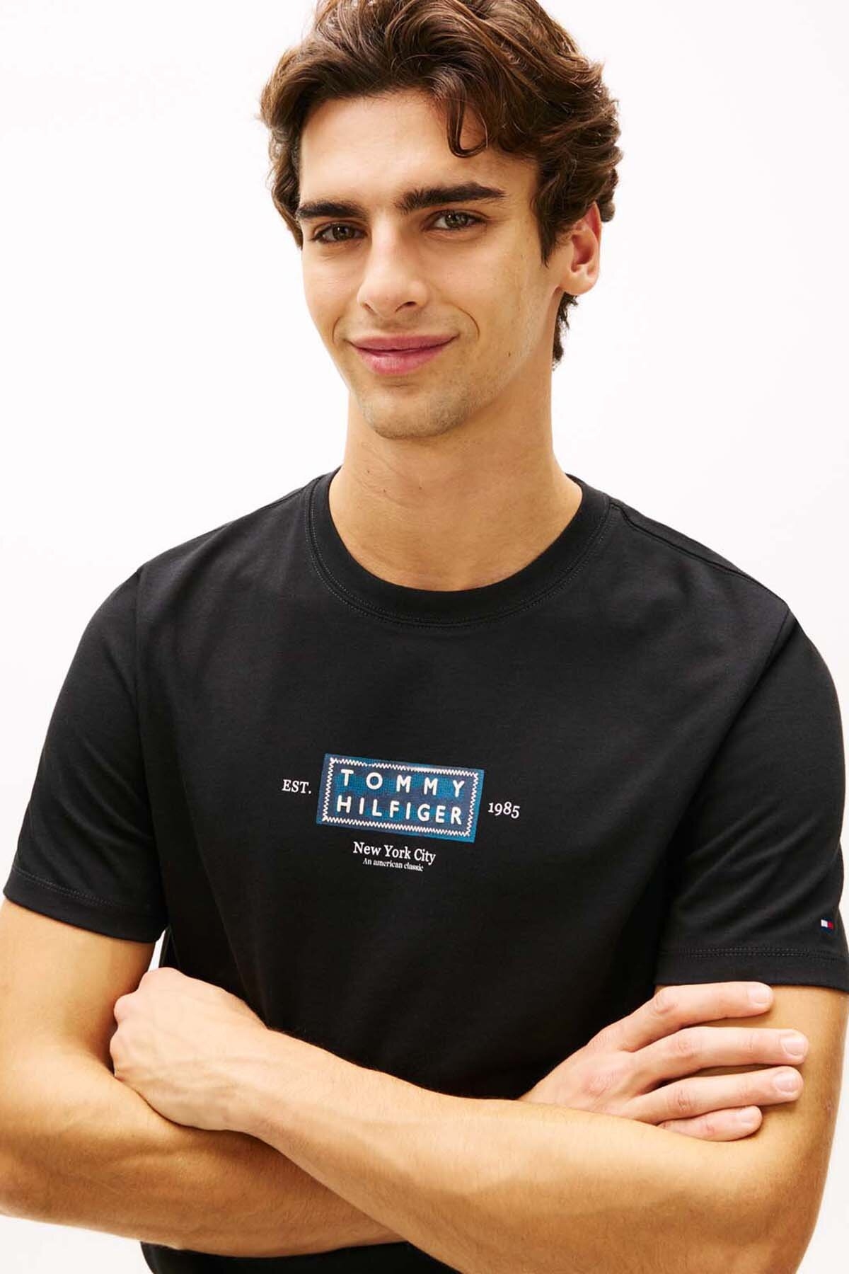 Tommy Hilfiger Erkek Tişört MW0MW42392