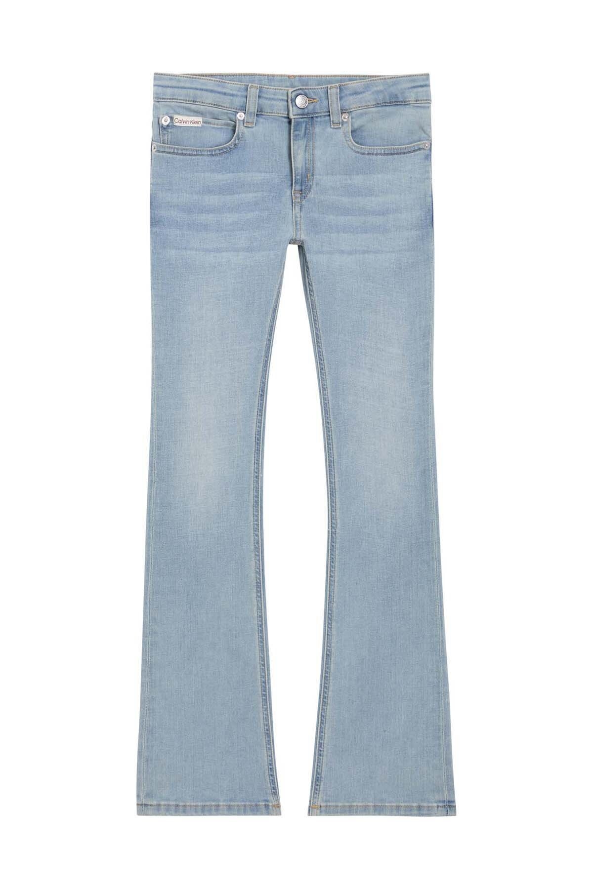 Calvin Klein Kız Çocuk Kot Pantolon LVCKSJC03G