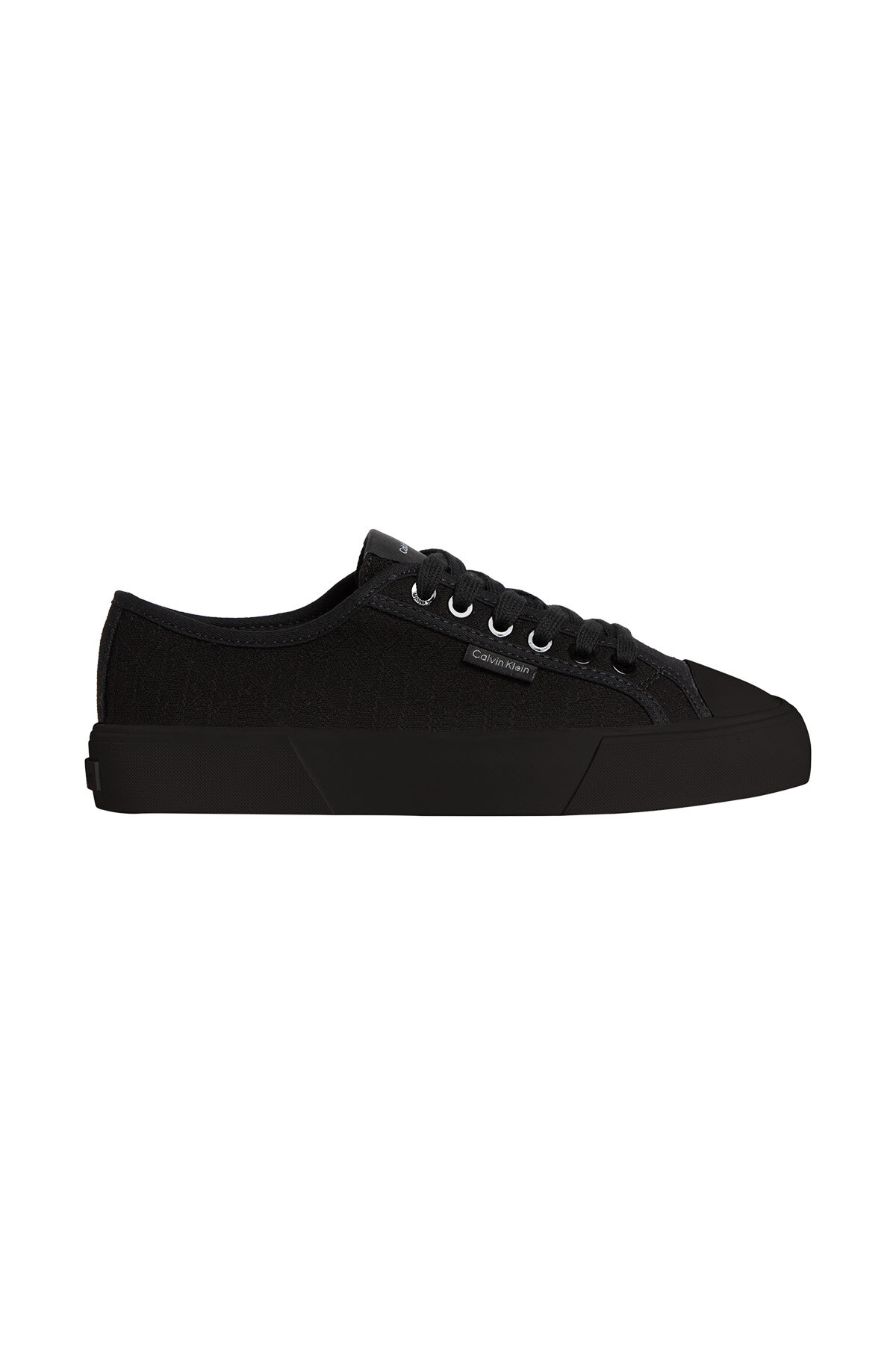 Calvin Klein Kadın Vulc Low Laceup Aop Canvas Ayakkabı HW0HW031420GJ