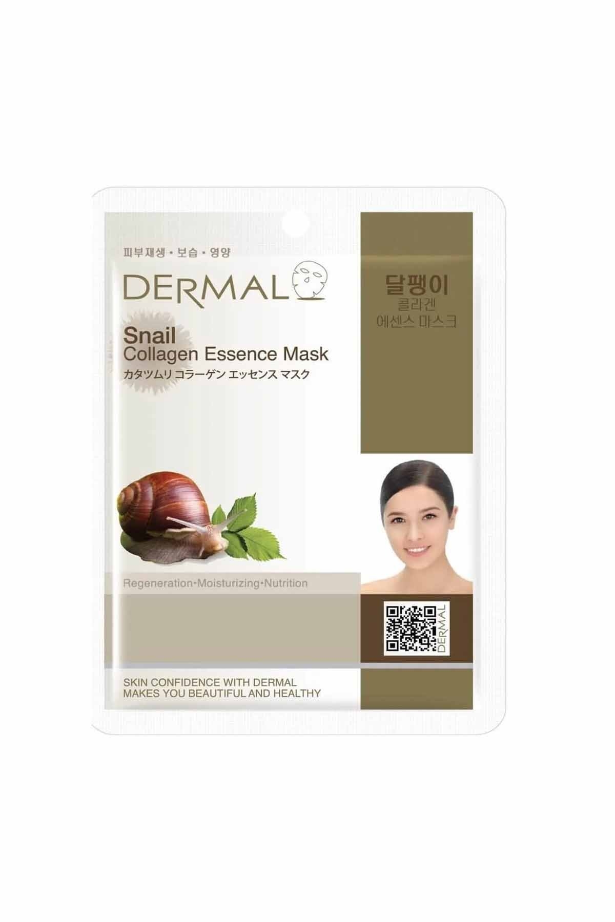 Dermal Salyangoz Özlü Kolajen Maske 23 gr