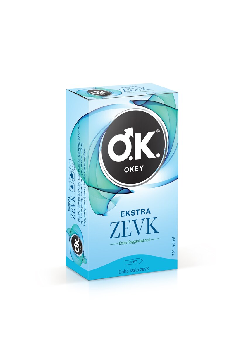Okey Prezervatif Ekstra Zevk 12'li