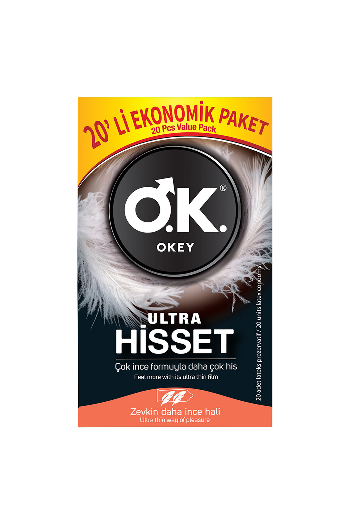 Okey Prezervatif Ultra Hisset 20'li