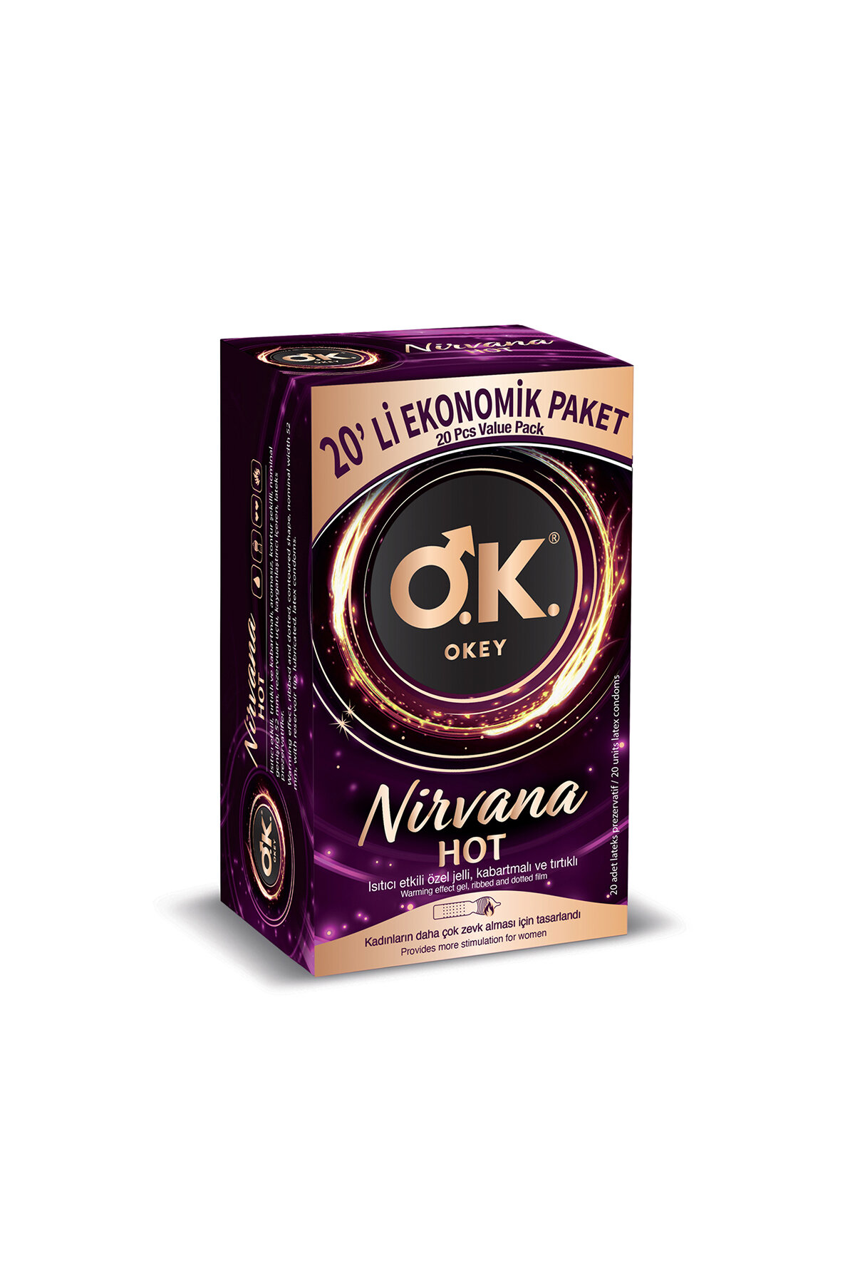 Okey Prezervatif Ekonomik 20'li Nirvana Hot