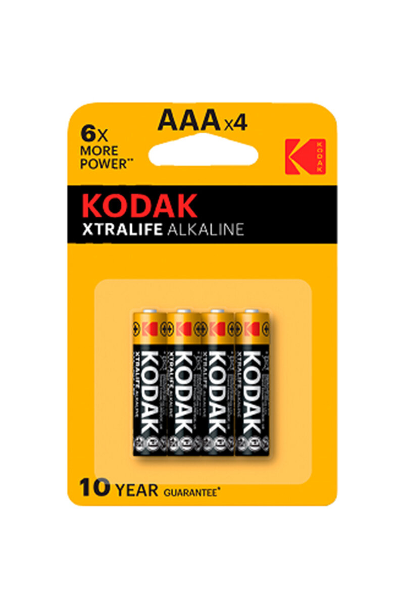 Kodak Xtralife Alkalin İnce Pil 4'lü