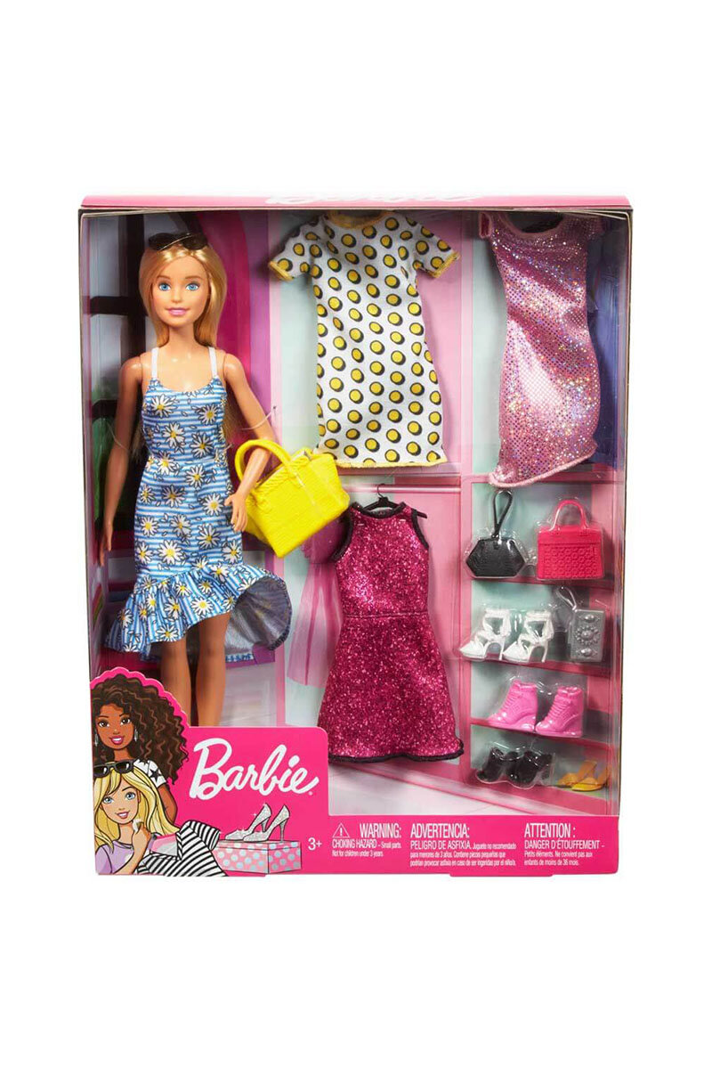 Barbie'nin Kıyafet Kombinleri Oyun Seti GDJ40