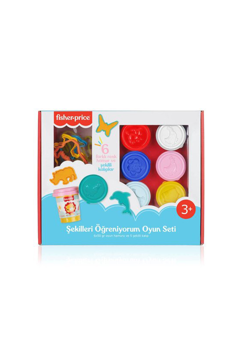 Fisher-Price Oyun Seti (6x50 Gr Hamur ve Kalıplar) GXV33