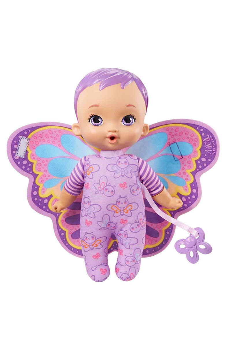My Garden Baby İlk Kelebek Bebeğim Mor Saçlı Bebek HBH39