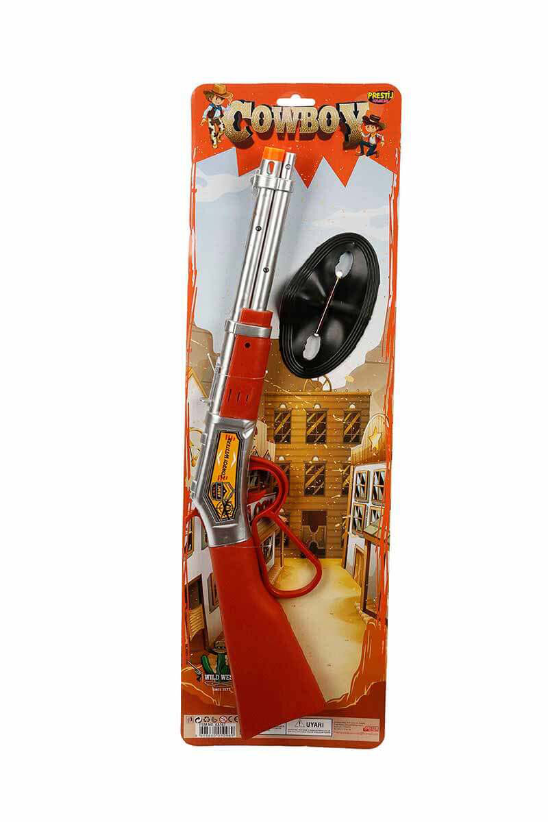 Oyuncak Kartelalı Tüfekli Maskeli Kovboy Seti KA167