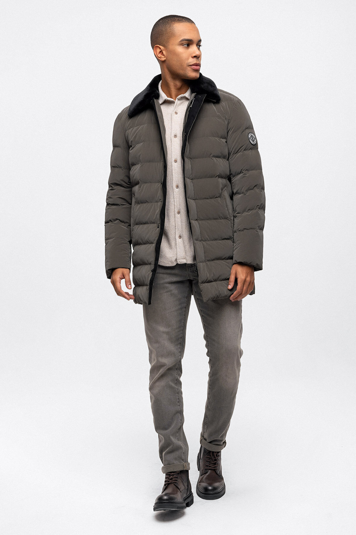 Back&Bond Erkek Mont B33W60033