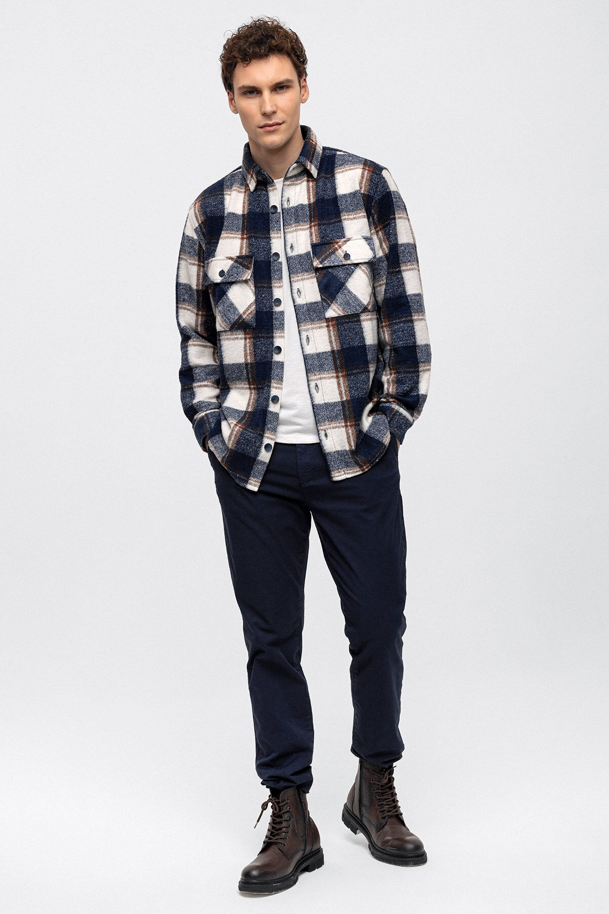 Back&Bond Erkek Gömlek B33W22047