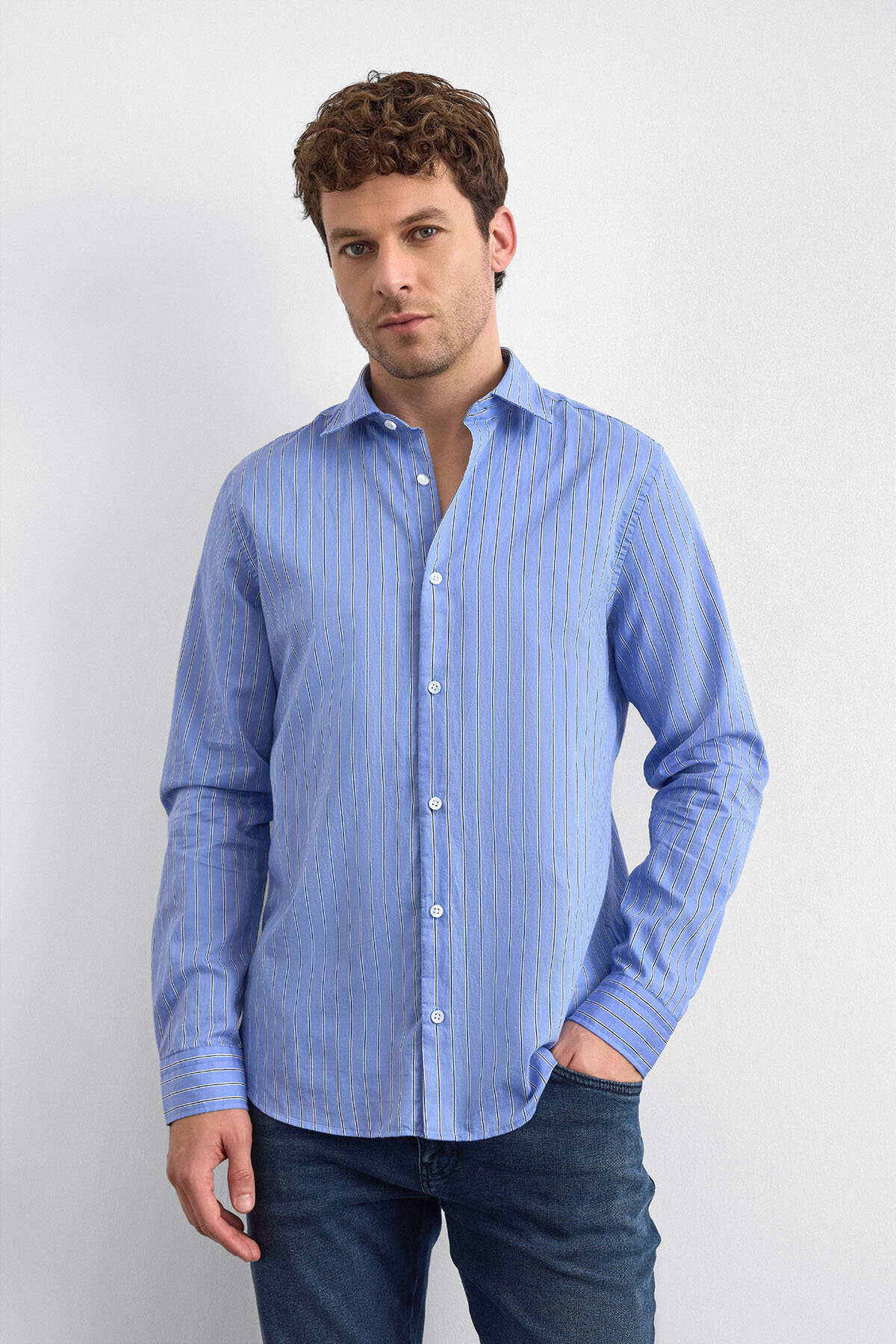 Back&Bond Erkek Gömlek B35W20010