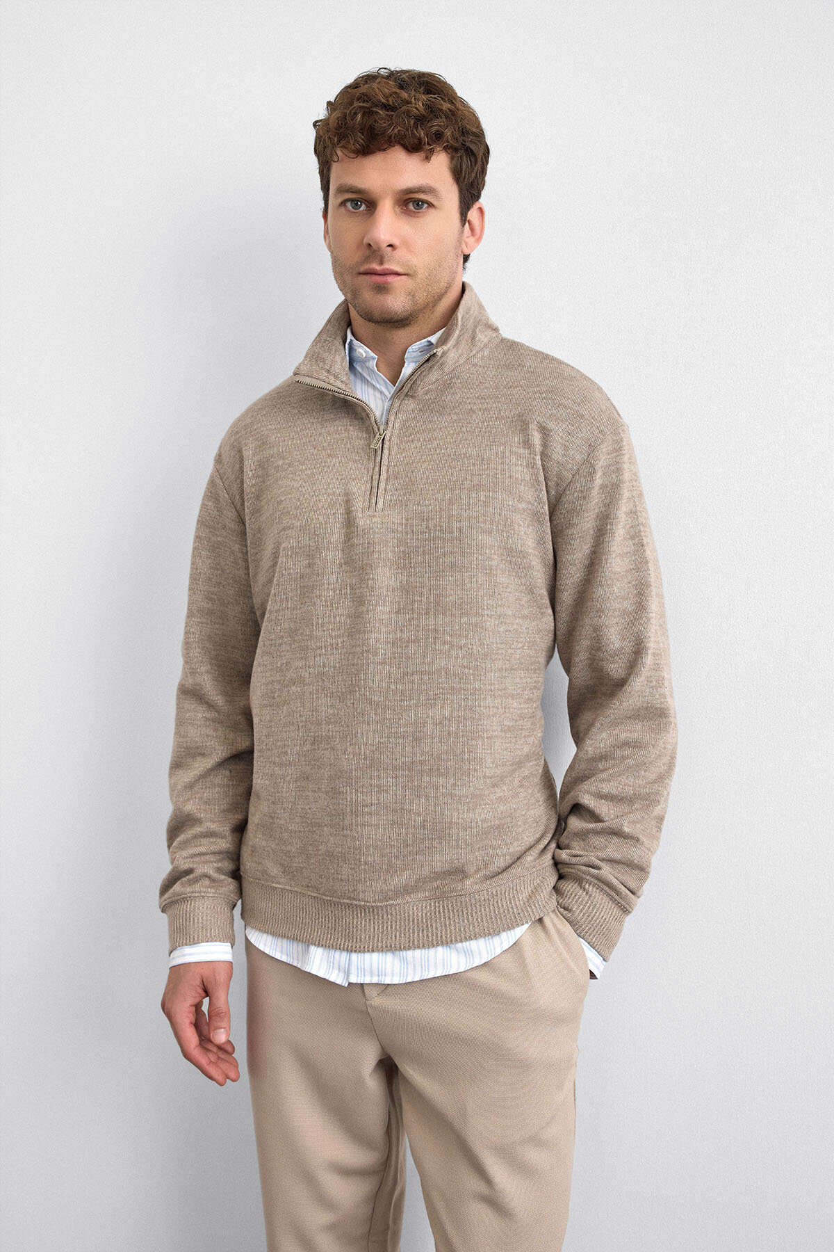 Back&Bond Erkek Sweatshirt B35W12016