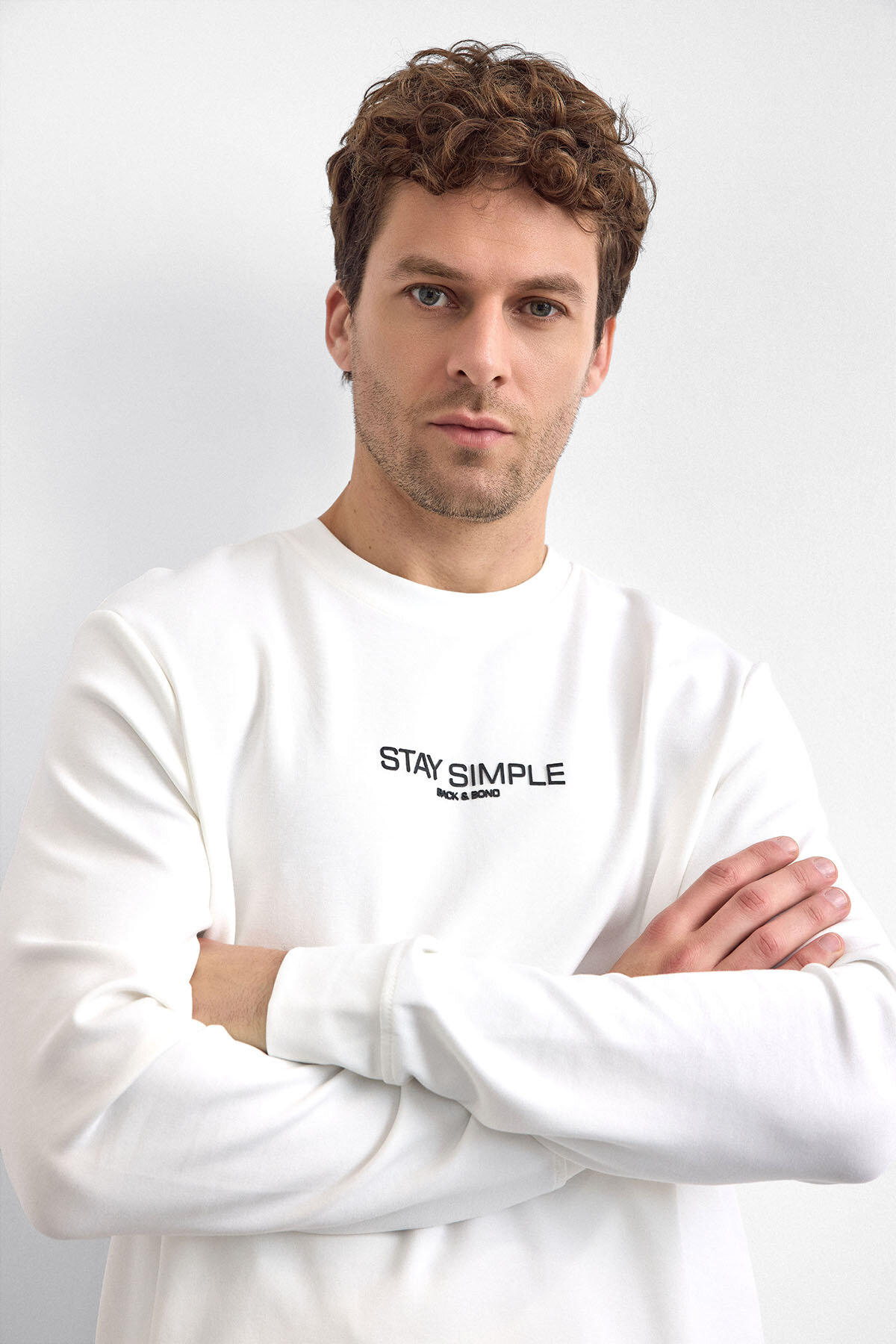 Back&Bond Erkek Sweatshirt B35W12031