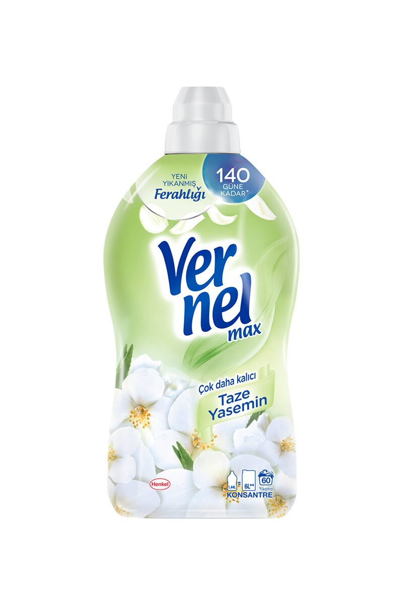 Vernel Max Konsanstre Yumuşatıcı 1,44 l Yasemin Aloe Vera