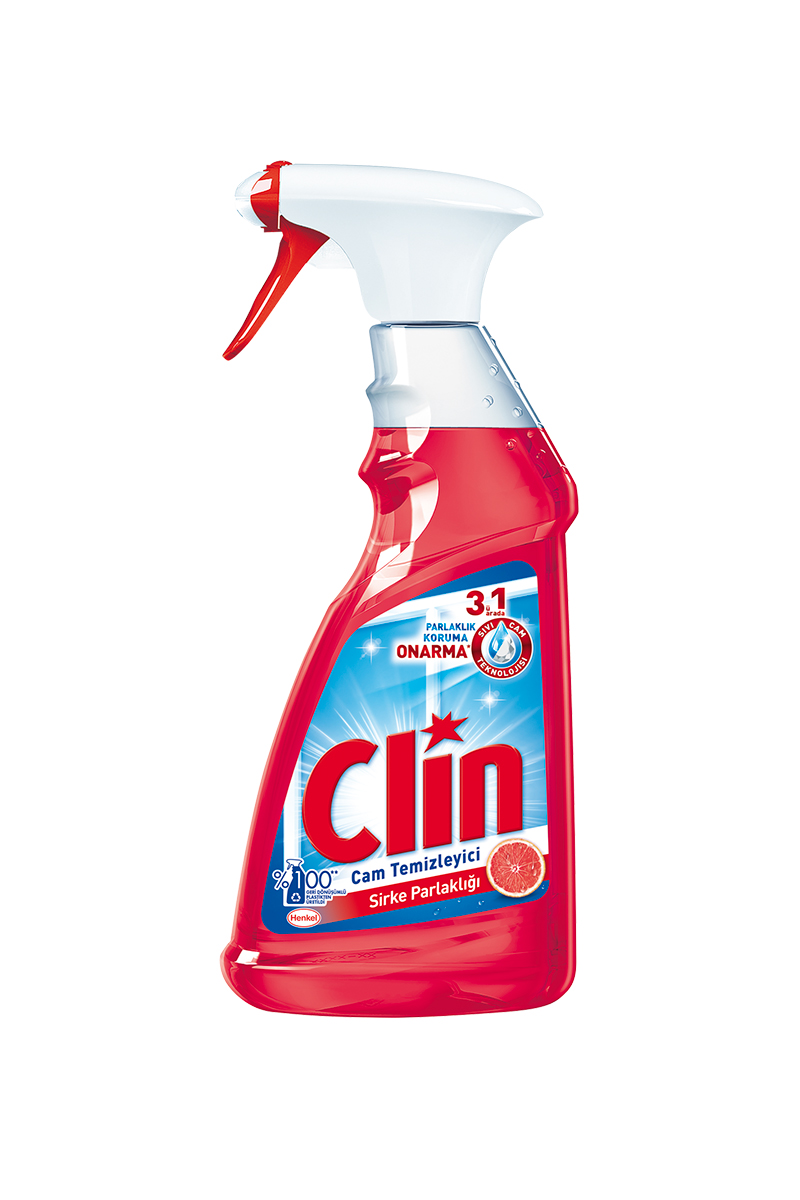 Clin Cam Temizleyici Sprey 500 Ml Sirke Parlaklığı