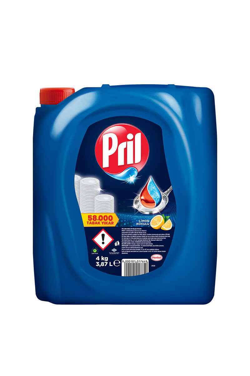 Pril Bulaşık Deterjanı 4 kg Limon