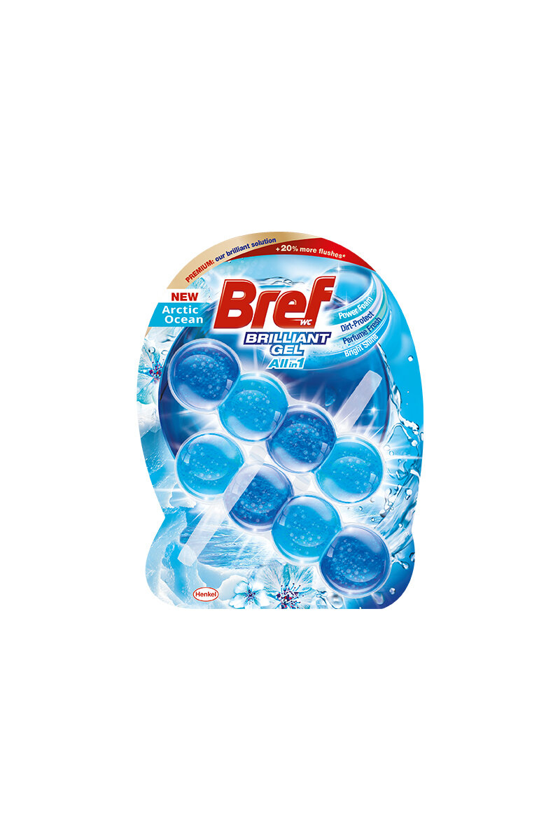 Bref Brilliant Jel Wc Blok Okyanus 2'li
