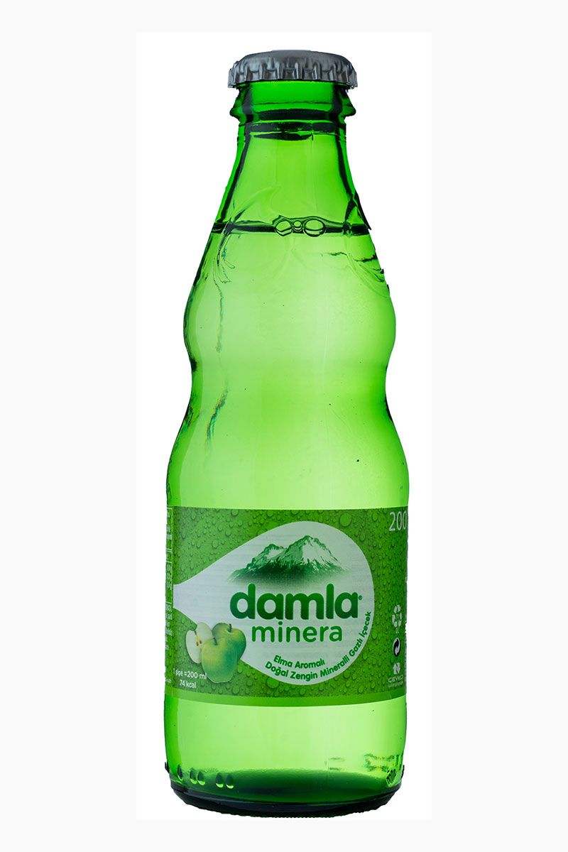 Damla Elma Aromalı Maden Suyu 200 ml