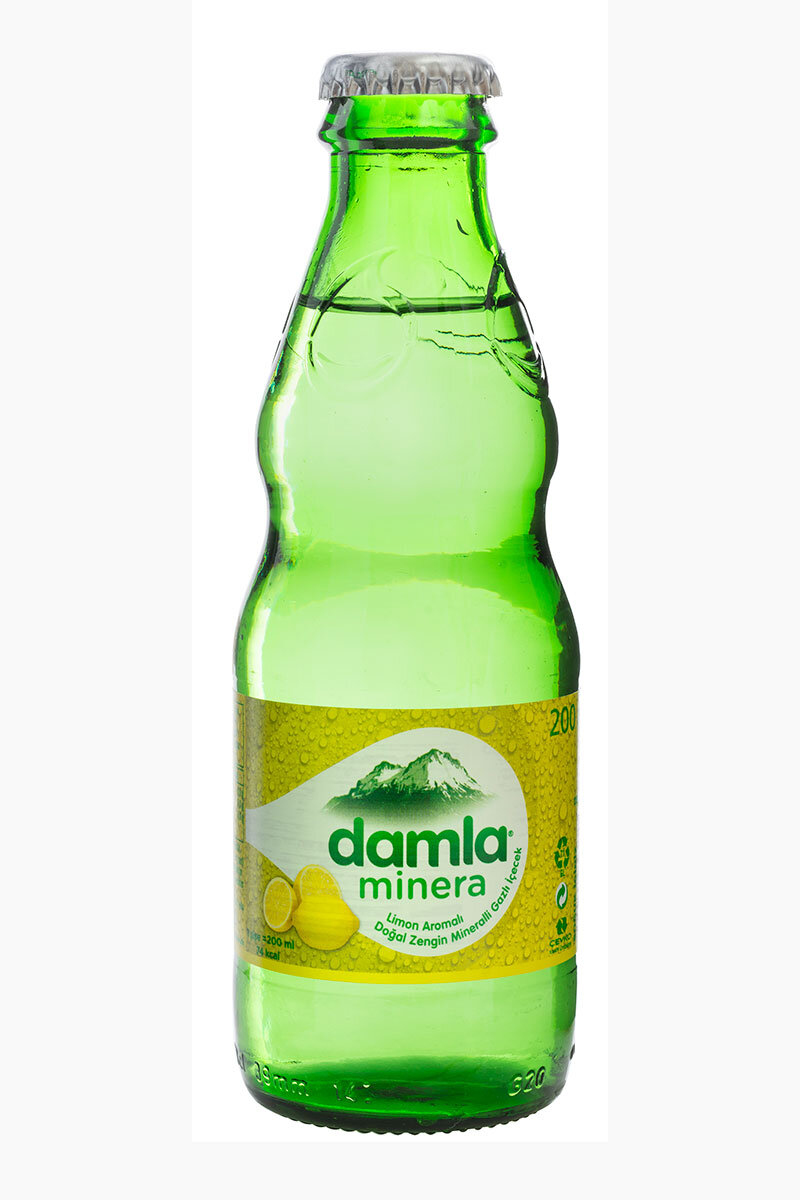 Damla Limon Aromalı Maden Suyu 200 ml